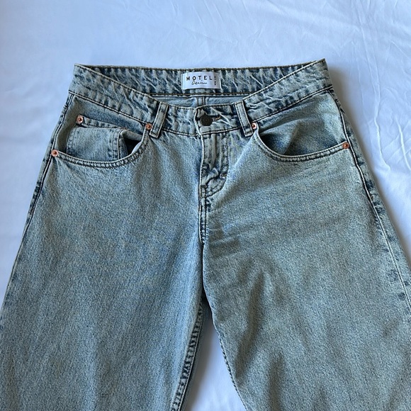 Motel Rocks Jeans Motel Rocks Low Rise Parallel Jeans Poshmark